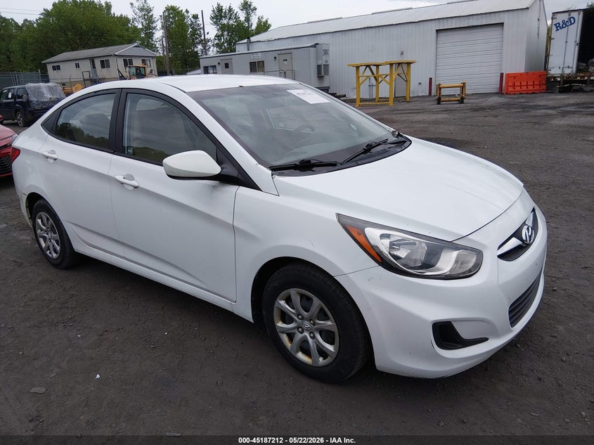 2013 Hyundai Accent VIN KMHCT4AE0DU496076 IAAI salvage auction — FRONT END, Salvage (Pennsylvania), sold $425 on 2026-07-21 (photo 1)