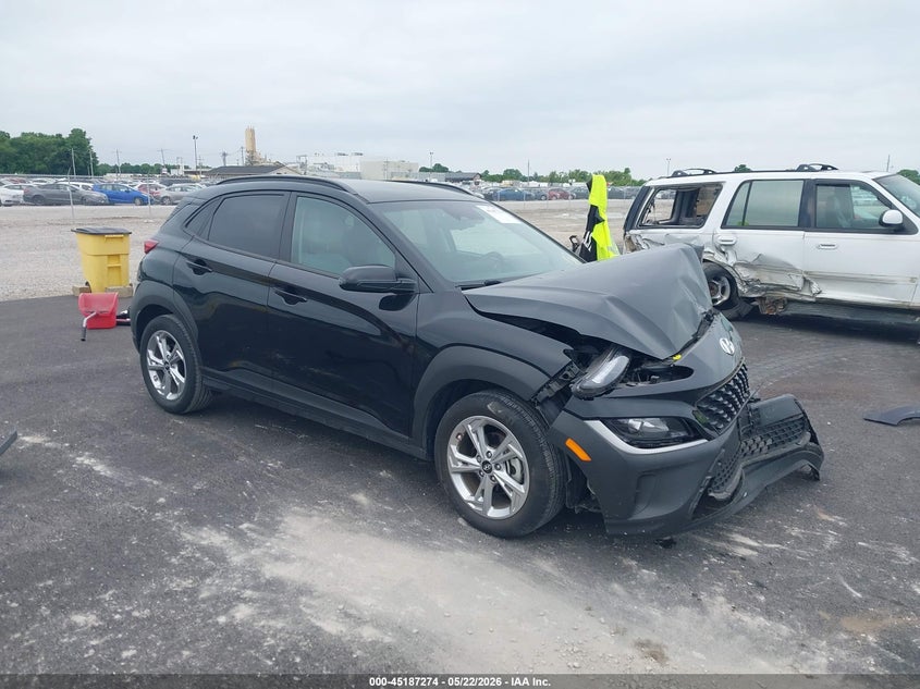 2023 Hyundai Kona VIN KM8K62AB6PU063038 IAAI salvage auction — FRONT END, Salvage (Illinois), sold $2,700 on 2026-07-11 (photo 1)