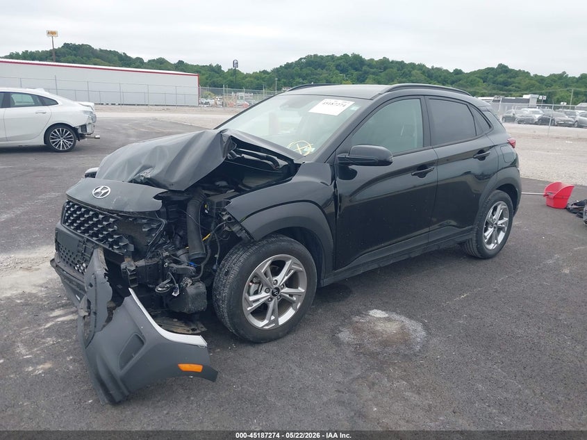 2023 Hyundai Kona VIN KM8K62AB6PU063038 IAAI salvage auction — FRONT END, Salvage (Illinois), sold $2,700 on 2026-07-11 (photo 2)