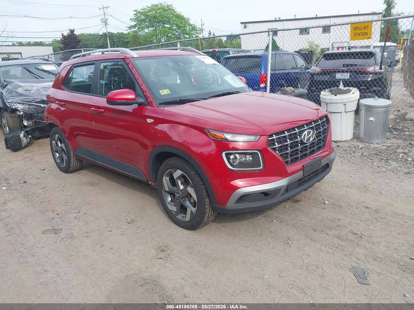 2022 Hyundai Venue VIN KMHRC8A38NU179907 IAAI salvage auction — REAR END, Salvage Title, sold $2,750 on 2026-07-28 (photo 1)