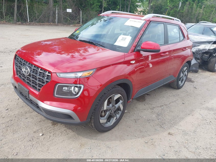 2022 Hyundai Venue VIN KMHRC8A38NU179907 IAAI salvage auction — REAR END, Salvage Title, sold $2,750 on 2026-07-28 (photo 2)