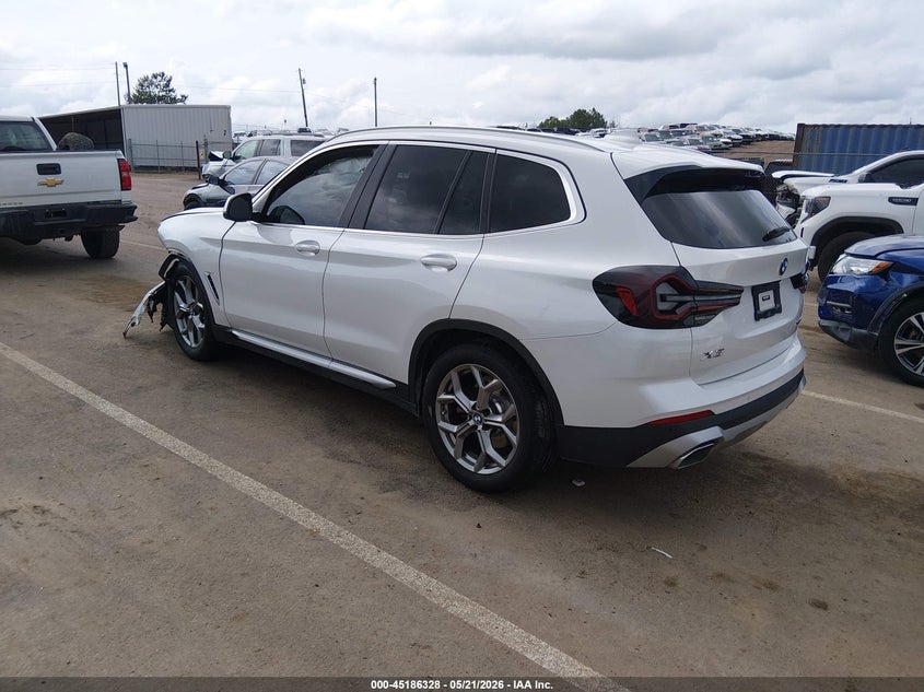 2022 BMW X3 VIN 5UX53DP01N9J50159 IAAI salvage auction — LEFT FRONT, Salvage (Mississippi), sold $9,900 on 2026-07-16 (photo 3)