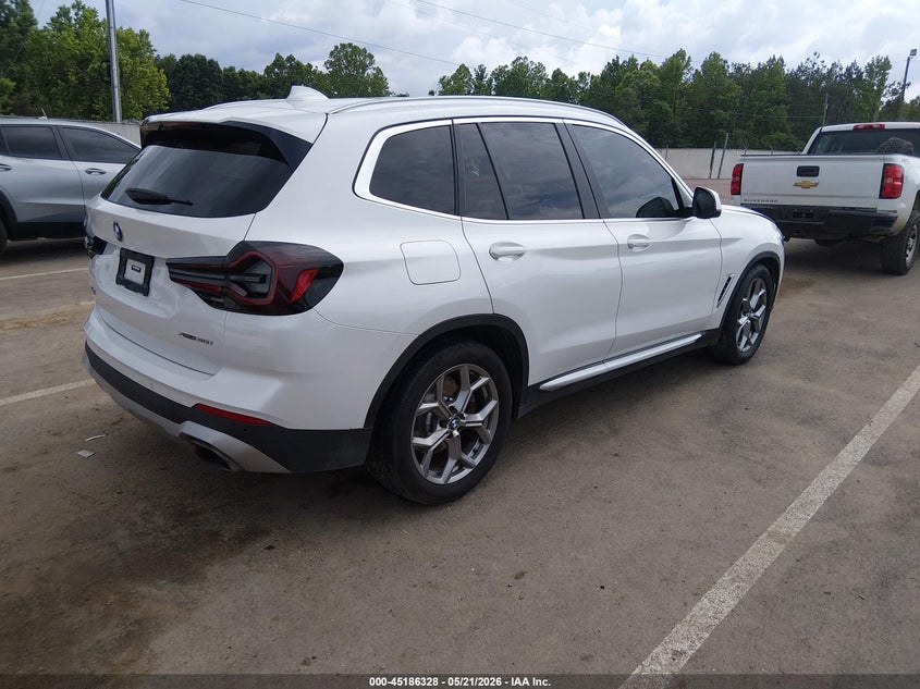 2022 BMW X3 VIN 5UX53DP01N9J50159 IAAI salvage auction — LEFT FRONT, Salvage (Mississippi), sold $9,900 on 2026-07-16 (photo 4)