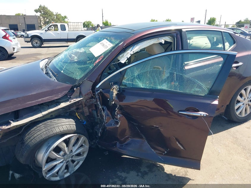 2015 Kia Optima VIN 5XXGN4A79FG384158 IAAI salvage auction — LEFT SIDE, Salvage (California), sold $750 on 2026-07-29 (photo 6)