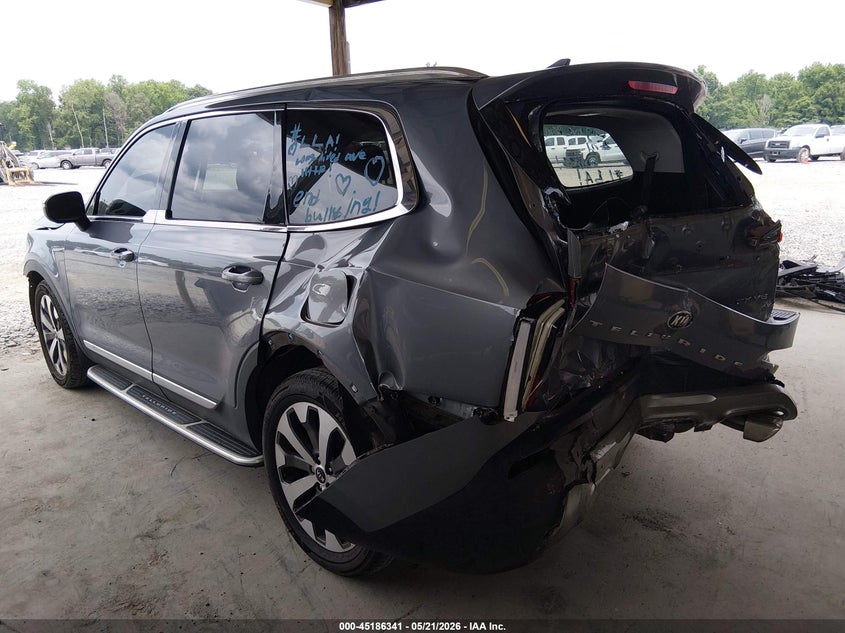 2020 Kia Telluride VIN 5XYP3DHC9LG084233 IAAI salvage auction — FRONT & REAR, Salvage (Georgia), sold $2,400 on 2026-07-13 (photo 3)