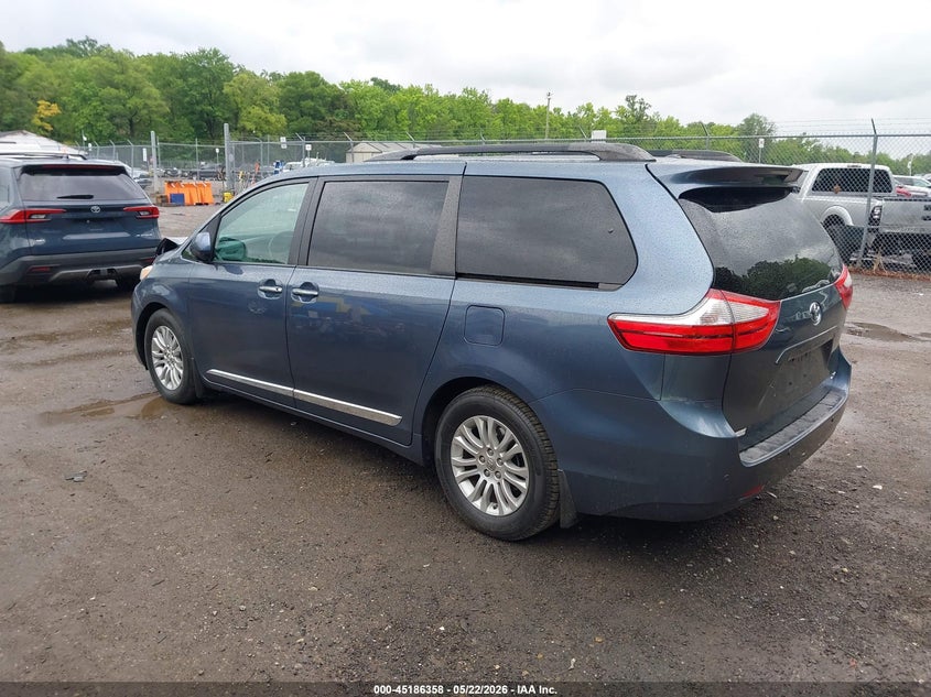2015 Toyota Sienna VIN 5TDYK3DC7FS663414 IAAI salvage auction — FRONT END, Salvage - Greater Than 75% (Maryland), sold $2,500 on 2026-07-28 (photo 3)