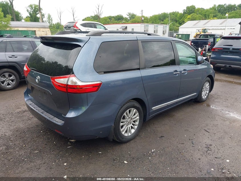 2015 Toyota Sienna VIN 5TDYK3DC7FS663414 IAAI salvage auction — FRONT END, Salvage - Greater Than 75% (Maryland), sold $2,500 on 2026-07-28 (photo 4)