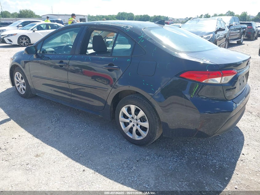 2023 Toyota Corolla VIN 5YFB4MDE5PP066103 IAAI salvage auction — HAIL, Salvage Title, sold $8,825 on 2026-07-13 (photo 3)