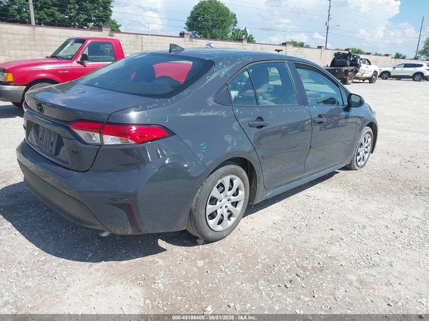 2023 Toyota Corolla VIN 5YFB4MDE5PP066103 IAAI salvage auction — HAIL, Salvage Title, sold $8,825 on 2026-07-13 (photo 4)