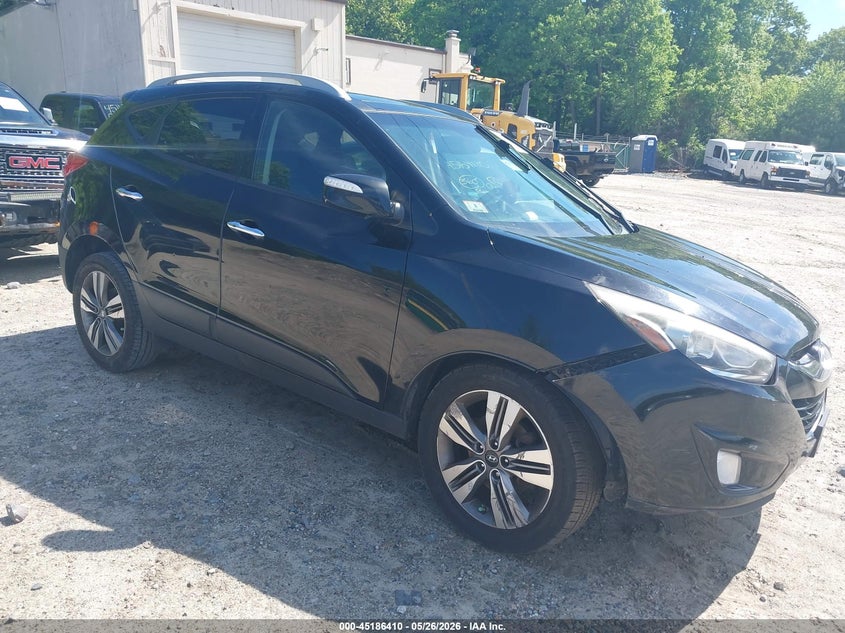2015 Hyundai Tucson VIN KM8JUCAG3FU984246 IAAI salvage auction — FRONT END, Salvage (Massachusetts), sold $1,400 on 2026-07-14 (photo 1)