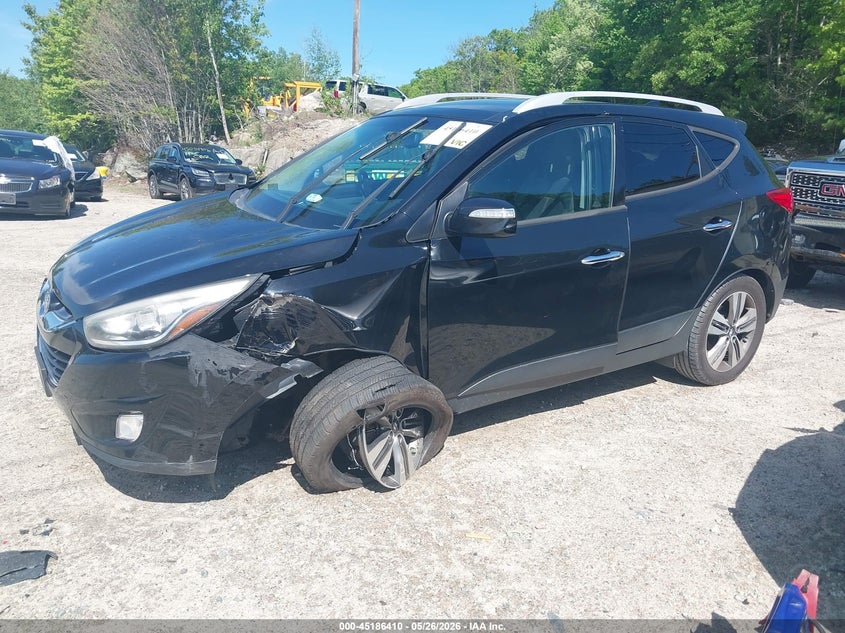 2015 Hyundai Tucson VIN KM8JUCAG3FU984246 IAAI salvage auction — FRONT END, Salvage (Massachusetts), sold $1,400 on 2026-07-14 (photo 2)
