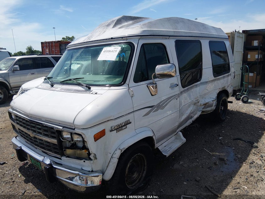 1995 Chevrolet G20 VIN 1GBEG25K5SF120453 IAAI salvage auction — LEFT SIDE, Clear (Tennessee), sold $25 on 2026-07-09 (photo 2)