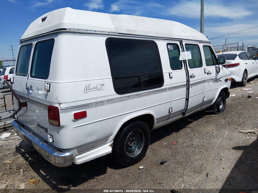 1995 Chevrolet G20 VIN 1GBEG25K5SF120453 IAAI salvage auction — LEFT SIDE, Clear (Tennessee), sold $25 on 2026-07-09 (photo 4)