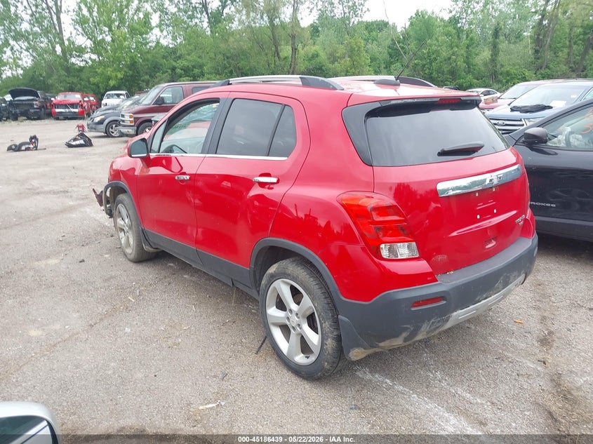 2015 Chevrolet Trax VIN KL7CJTSB0FB247684 IAAI salvage auction — FRONT END, Salvage (Ohio), sold $725 on 2026-07-07 (photo 3)