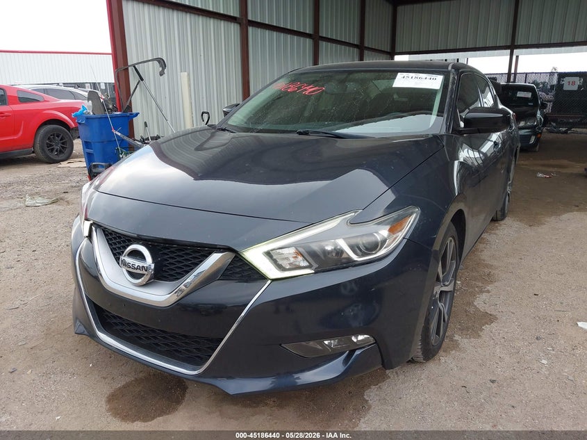 2016 Nissan Maxima VIN 1N4AA6AP6GC445180 IAAI salvage auction — REAR END, Salvage Title, sold $3,300 on 2026-07-28 (photo 2)