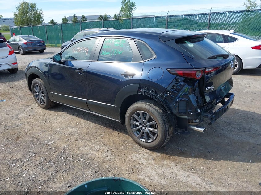2026 Mazda Cx-30 VIN 3MVDMBAL0TM142469 IAAI salvage auction — RIGHT REAR, Salvage Title, sold $7,450 on 2026-08-29 (photo 3)