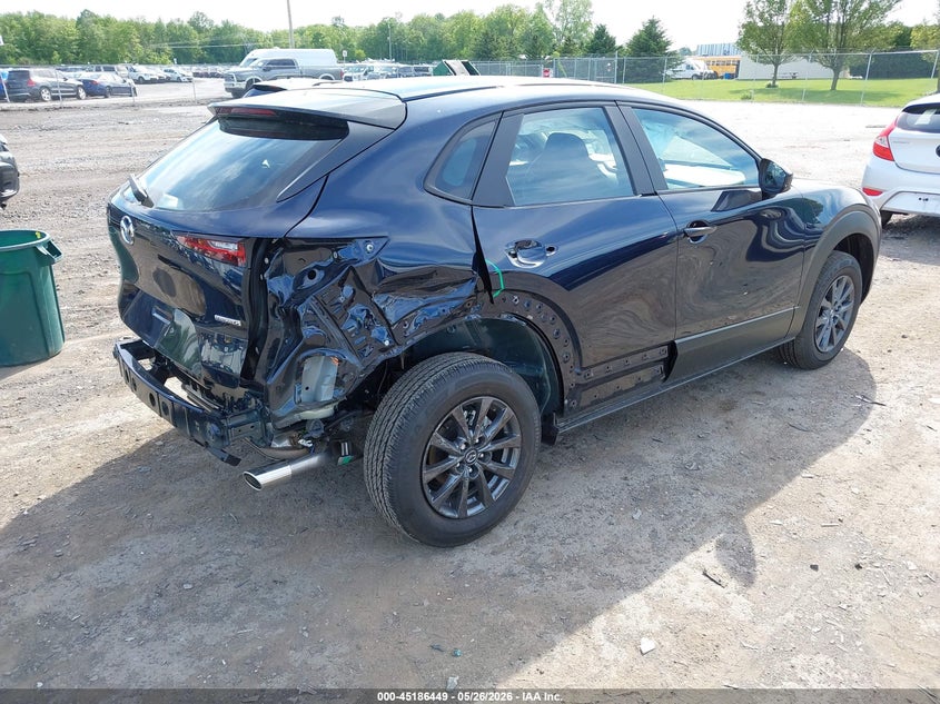 2026 Mazda Cx-30 VIN 3MVDMBAL0TM142469 IAAI salvage auction — RIGHT REAR, Salvage Title, sold $7,450 on 2026-08-29 (photo 4)