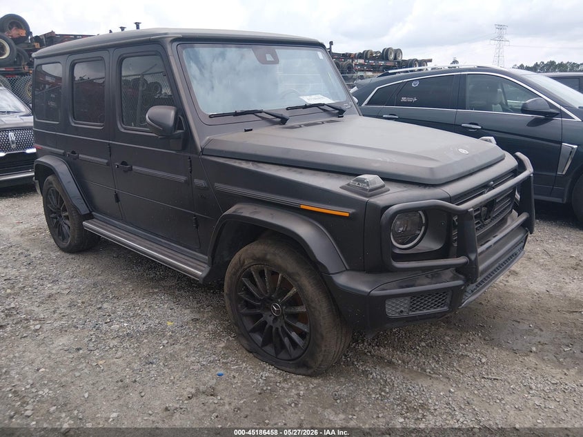2021 Mercedes-benz G-klasse VIN W1NYC6BJ3MX388530 IAAI salvage auction — FRONT & REAR, Salvage Title, sold $65,000 on 2026-07-20 (photo 1)