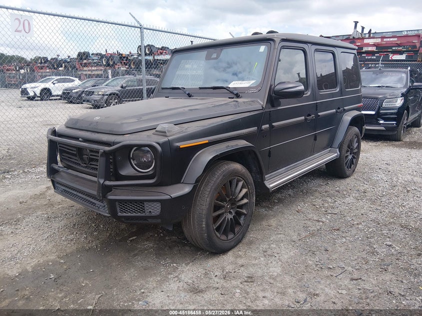 2021 Mercedes-benz G-klasse VIN W1NYC6BJ3MX388530 IAAI salvage auction — FRONT & REAR, Rebuildable (Florida), sold $65,000 on 2026-07-30 (photo 2)