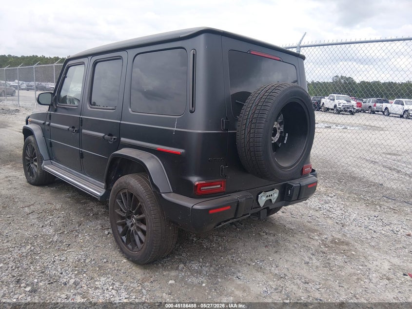 2021 Mercedes-benz G-klasse VIN W1NYC6BJ3MX388530 IAAI salvage auction — FRONT & REAR, Rebuildable (Florida), sold $65,000 on 2026-07-30 (photo 3)