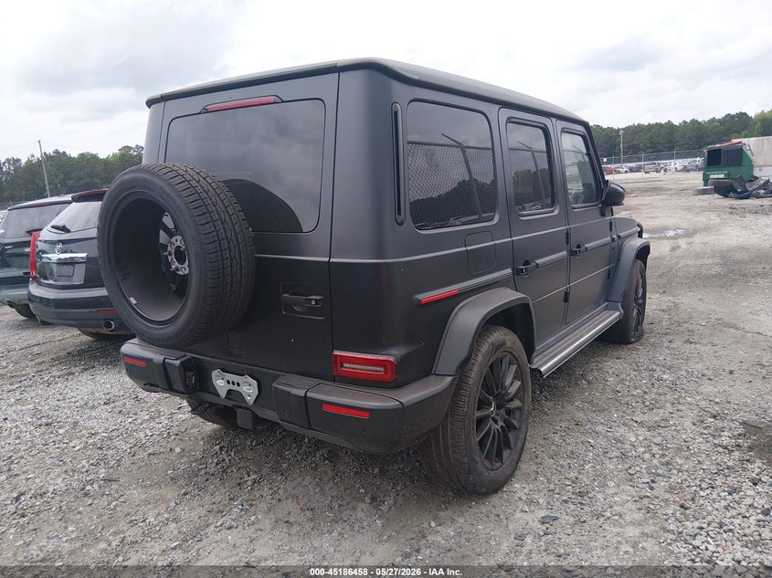 2021 Mercedes-benz G-klasse VIN W1NYC6BJ3MX388530 IAAI salvage auction — FRONT & REAR, Rebuildable (Florida), sold $65,000 on 2026-07-30 (photo 4)