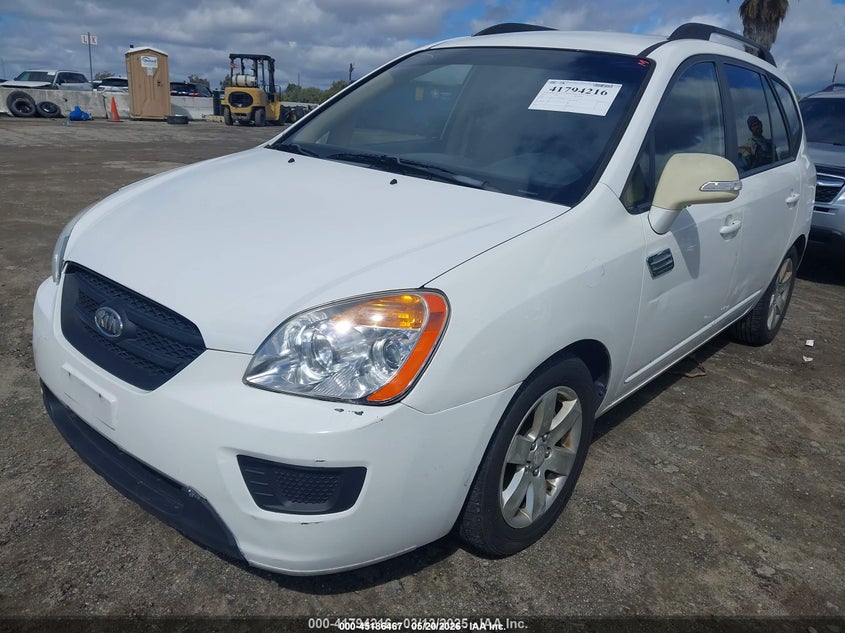 2010 Kia Rondo VIN KNAHG8C98A7302651 IAAI salvage auction — RIGHT FRONT, Salvage (Idaho), sold $350 on 2026-07-08 (photo 2)