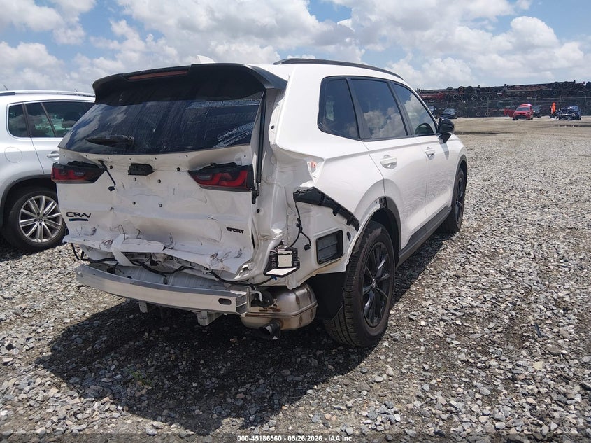 2026 Honda Cr-v VIN 7FARS5H57TE013269 IAAI salvage auction — REAR END, Salvage Title, sold $15,600 on 2026-07-17 (photo 4)