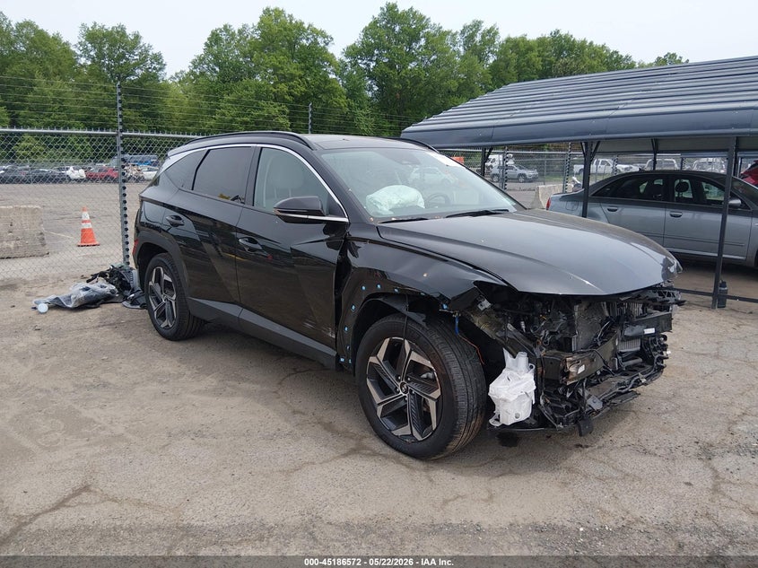2024 Hyundai Tucson VIN KM8JECD16RU184162 IAAI salvage auction — FRONT END, Salvage Title, sold $5,700 on 2026-08-02 (photo 1)