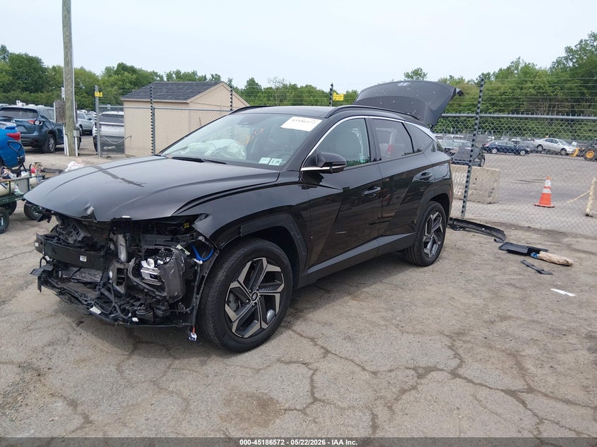2024 Hyundai Tucson VIN KM8JECD16RU184162 IAAI salvage auction — FRONT END, Salvage Title, sold $5,700 on 2026-08-02 (photo 2)