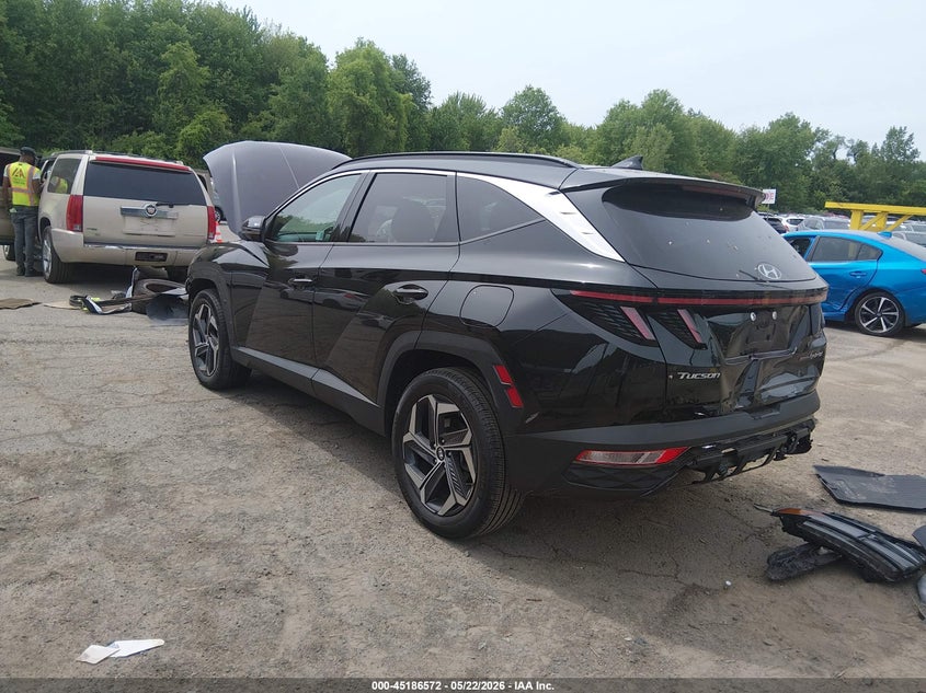2024 Hyundai Tucson VIN KM8JECD16RU184162 IAAI salvage auction — FRONT END, Salvage Title, sold $5,700 on 2026-08-02 (photo 3)