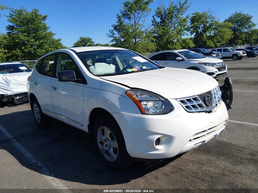 2014 Nissan Rogue VIN JN8AS5MV7EW201212 IAAI salvage auction — FRONT END, Salvage Title, sold $425 on 2026-07-20 (photo 1)