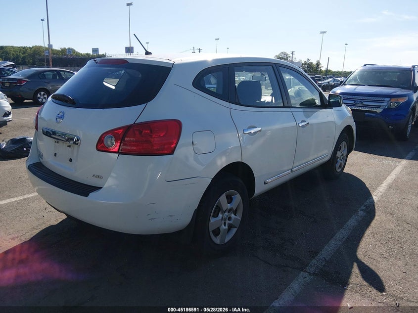 2014 Nissan Rogue VIN JN8AS5MV7EW201212 IAAI salvage auction — FRONT END, Salvage Title, sold $425 on 2026-07-20 (photo 4)