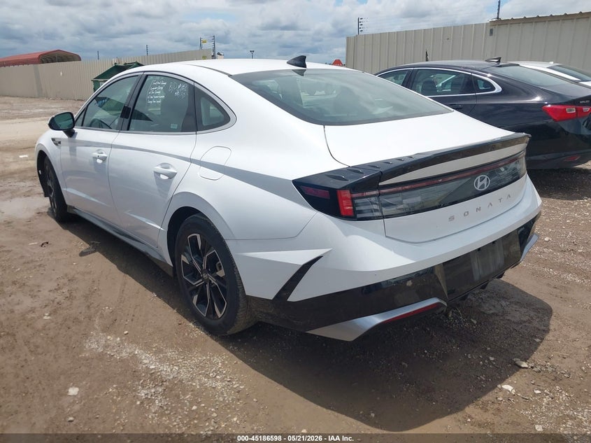 2025 Hyundai Sonata VIN KMHL64JA0SA507385 IAAI salvage auction — FRONT END, Enterprise Vehicles Salvage Only (Texas), sold $8,100 on 2026-07-06 (photo 3)
