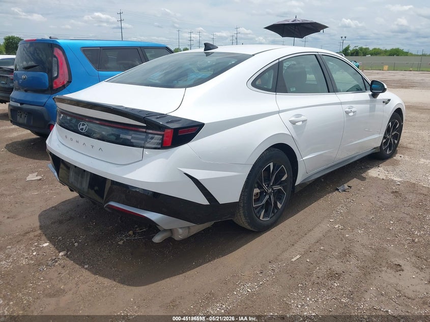 2025 Hyundai Sonata VIN KMHL64JA0SA507385 IAAI salvage auction — FRONT END, Enterprise Vehicles Salvage Only (Texas), sold $8,100 on 2026-07-06 (photo 4)