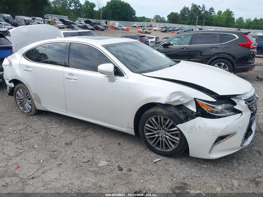 2016 Lexus ES VIN JTHBK1GG9G2237174 IAAI salvage auction — FRONT & REAR, Salvage (Georgia), sold $4,325 on 2026-07-29 (photo 1)