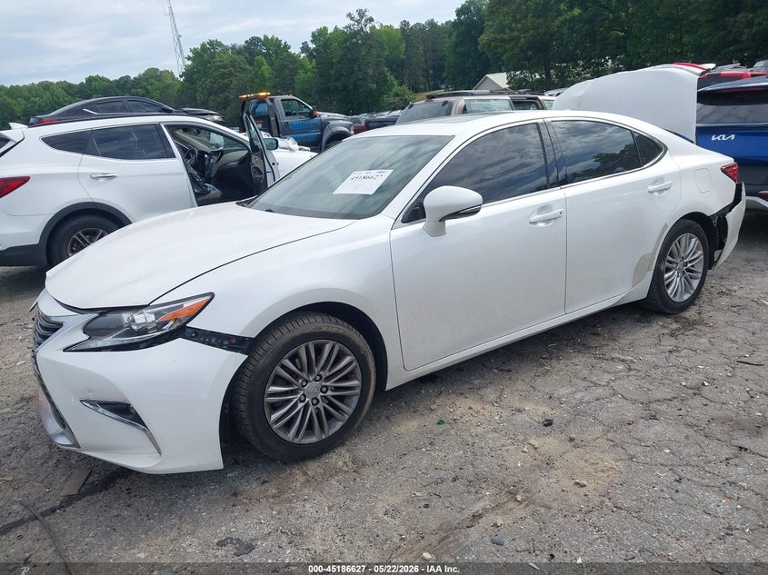 2016 Lexus ES VIN JTHBK1GG9G2237174 IAAI salvage auction — FRONT & REAR, Salvage (Georgia), sold $4,325 on 2026-07-29 (photo 2)
