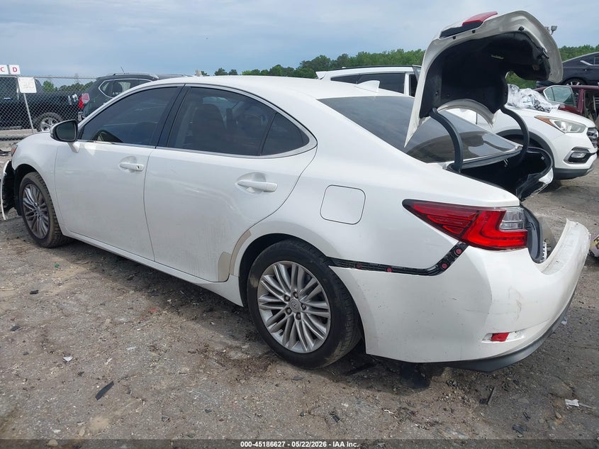 2016 Lexus ES VIN JTHBK1GG9G2237174 IAAI salvage auction — FRONT & REAR, Salvage (Georgia), sold $4,325 on 2026-07-29 (photo 3)