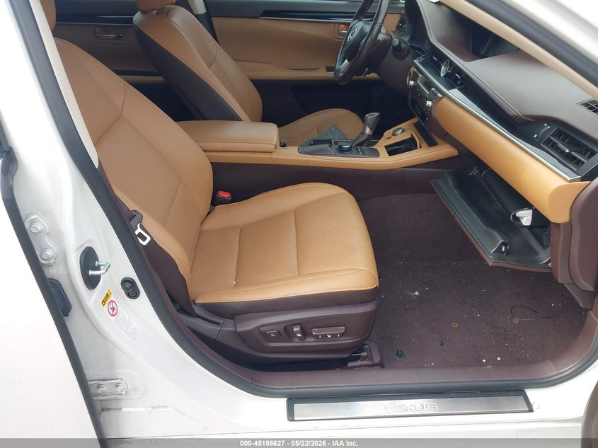 2016 Lexus ES VIN JTHBK1GG9G2237174 IAAI salvage auction — FRONT & REAR, Salvage (Georgia), sold $4,325 on 2026-07-29 (photo 5)