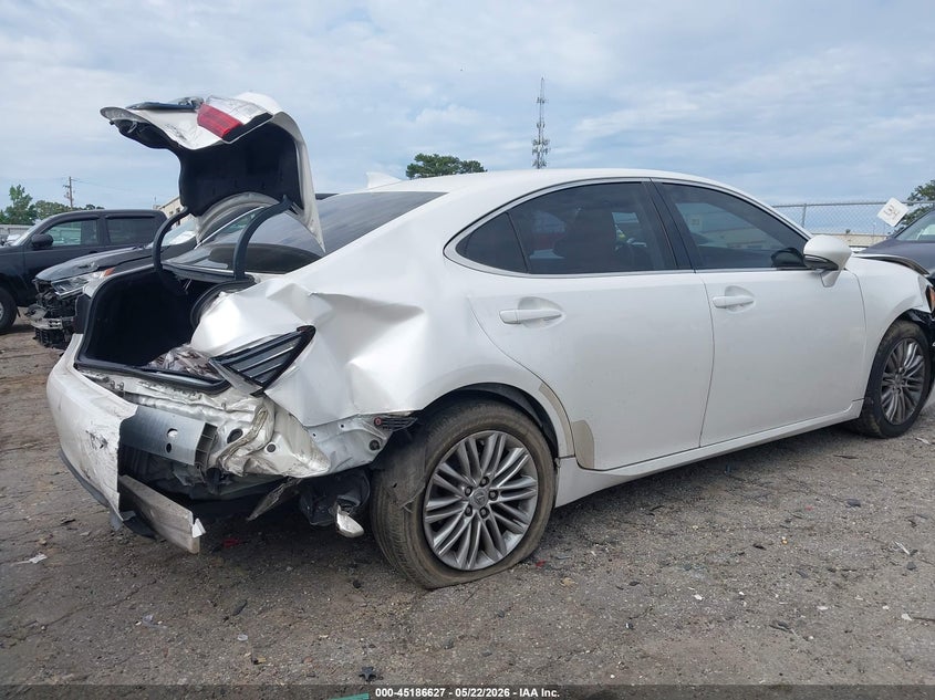 2016 Lexus ES VIN JTHBK1GG9G2237174 IAAI salvage auction — FRONT & REAR, Salvage (Georgia), sold $4,325 on 2026-07-29 (photo 6)