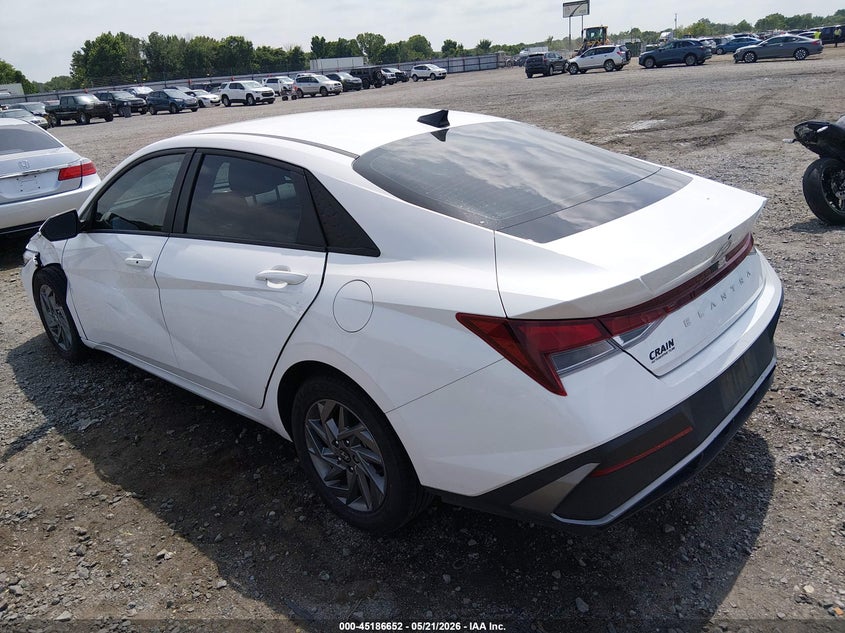 2024 Hyundai Elantra VIN KMHLM4DG9RU657428 IAAI salvage auction — LEFT SIDE, Clear (Arkansas), sold $4,500 on 2026-07-31 (photo 3)