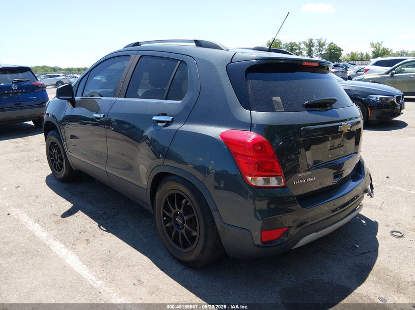 2018 Chevrolet Trax VIN KL7CJPSB4JB716727 IAAI salvage auction — REAR END, Salvage Title, sold $1,925 on 2026-07-20 (photo 3)