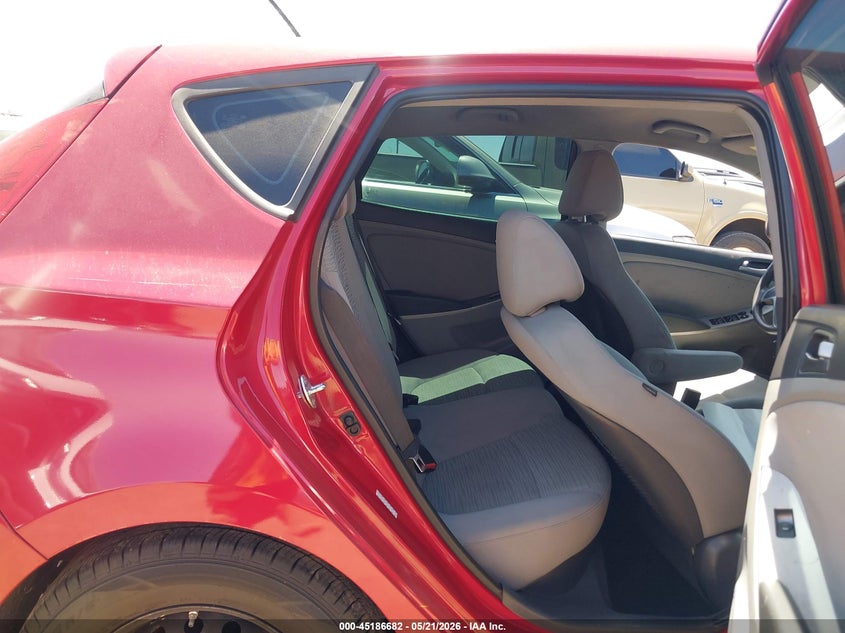 2017 Hyundai Accent VIN KMHCT5AE7HU311856 IAAI salvage auction — UNKNOWN, Salvage (Arizona), sold $425 on 2026-07-07 (photo 8)