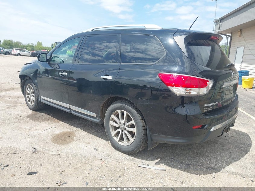2014 Nissan Pathfinder VIN 5N1AR2MM1EC716345 IAAI salvage auction — FRONT END, Clear (Wisconsin), sold $1,050 on 2026-07-09 (photo 3)