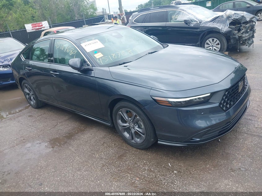 2024 Honda Accord VIN 1HGCY2F62RA025410 IAAI salvage auction — HAIL, Salvage (Kansas), sold $8,900 on 2026-07-29 (photo 1)