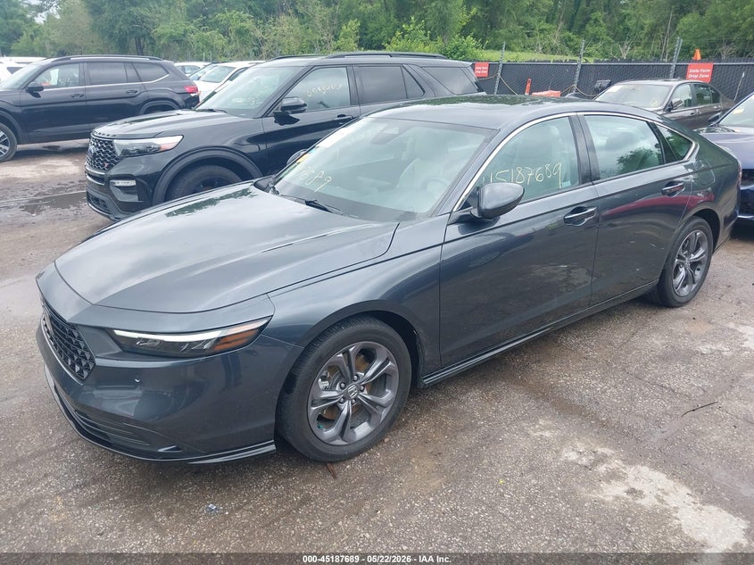 2024 Honda Accord VIN 1HGCY2F62RA025410 IAAI salvage auction — HAIL, Salvage (Kansas), sold $8,900 on 2026-07-29 (photo 2)