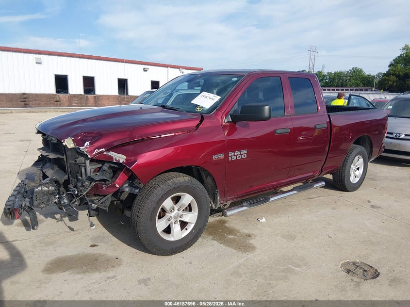 2018 Ram 1500 VIN 1C6RR6FT1JS193502 IAAI salvage auction — FRONT END, Salvage Title, sold $3,350 on 2026-07-28 (photo 2)