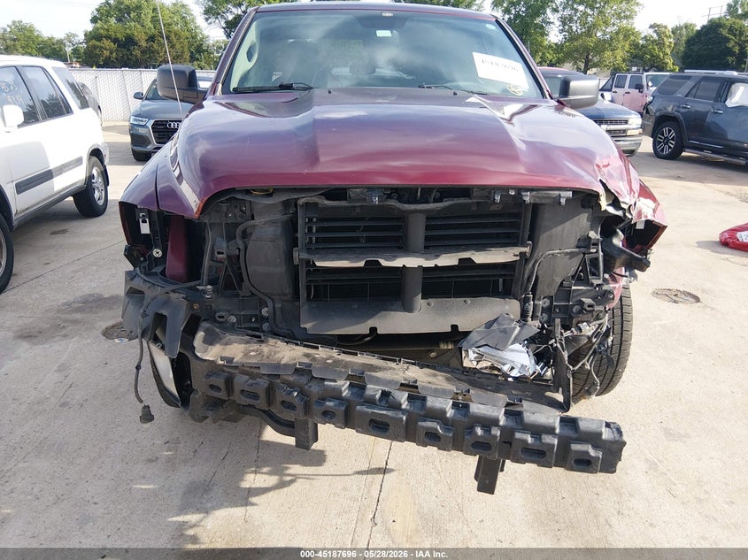 2018 Ram 1500 VIN 1C6RR6FT1JS193502 IAAI salvage auction — FRONT END, Salvage Title, sold $3,350 on 2026-07-28 (photo 6)