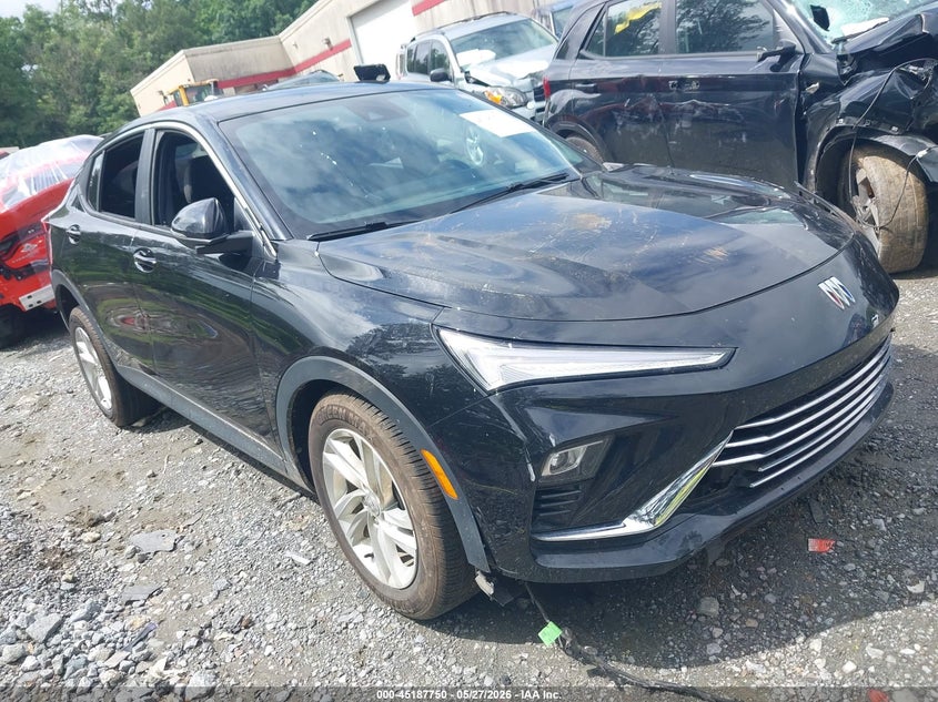 2024 Buick Envista VIN KL47LAE28RB033555 IAAI salvage auction — LEFT SIDE, Salvage Title, sold $50 on 2026-07-28 (photo 1)