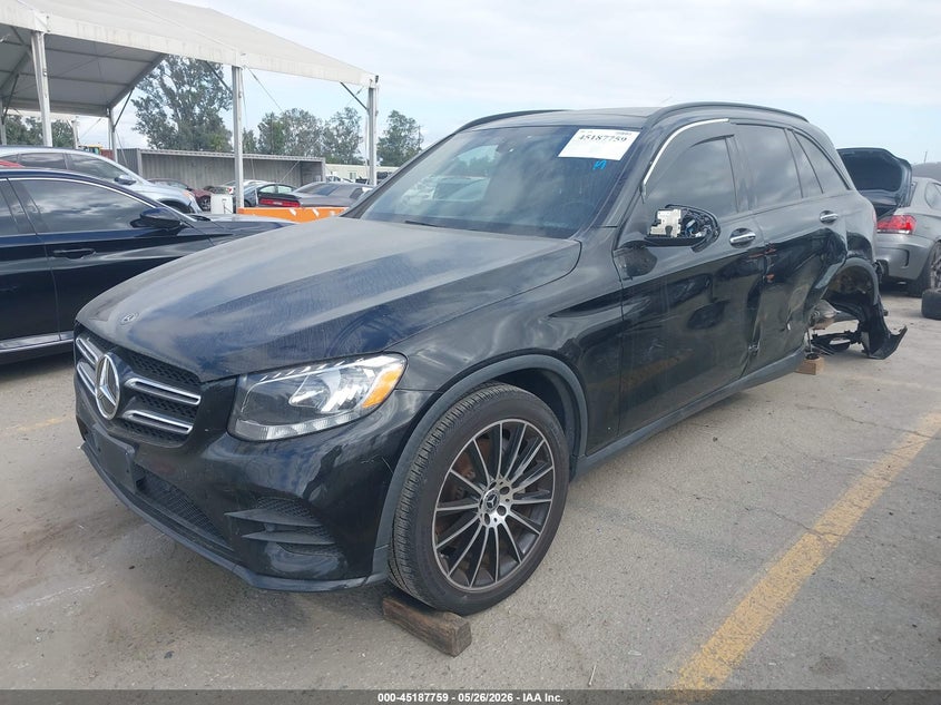 2018 Mercedes-benz Glc VIN WDC0G4JB9JV021916 IAAI salvage auction — NORMAL WEAR, Salvage (California), sold $6,600 on 2026-07-08 (photo 2)
