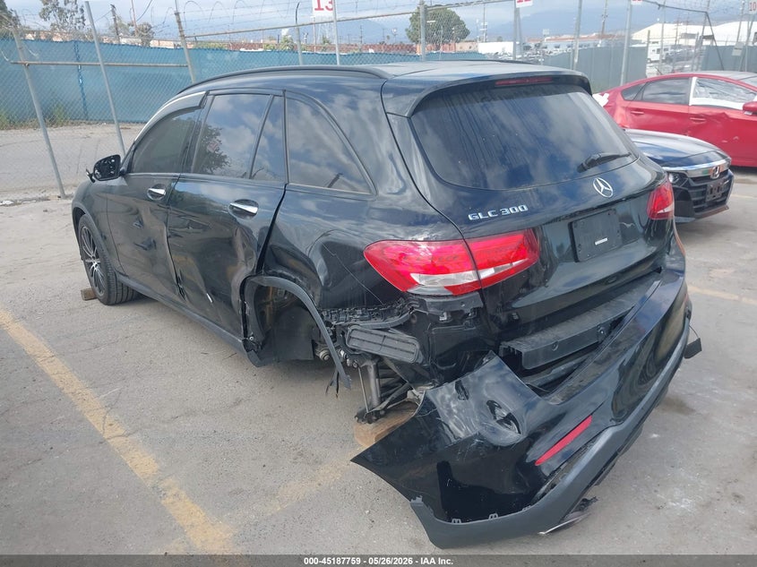 2018 Mercedes-benz Glc VIN WDC0G4JB9JV021916 IAAI salvage auction — NORMAL WEAR, Salvage (California), sold $6,600 on 2026-07-08 (photo 3)